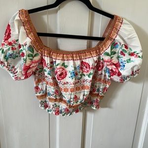 Pink Lily top